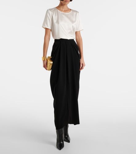 Max Mara Dida silk satin T-shirt - Max Mara - Modalova