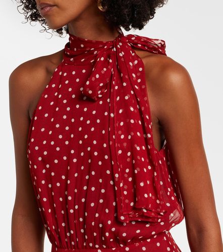 Abi polka-dot chiffon midi dress - Rixo - Modalova