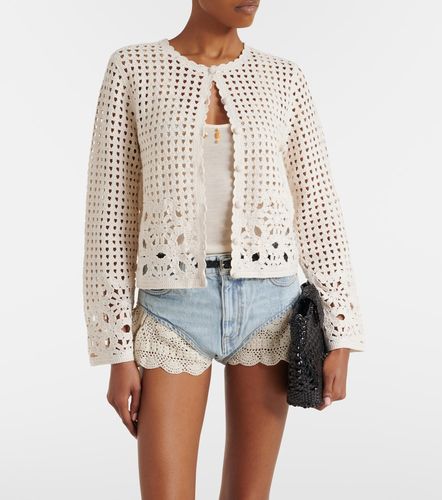 Cardigan Postcard in cotone crochet - Frame - Modalova