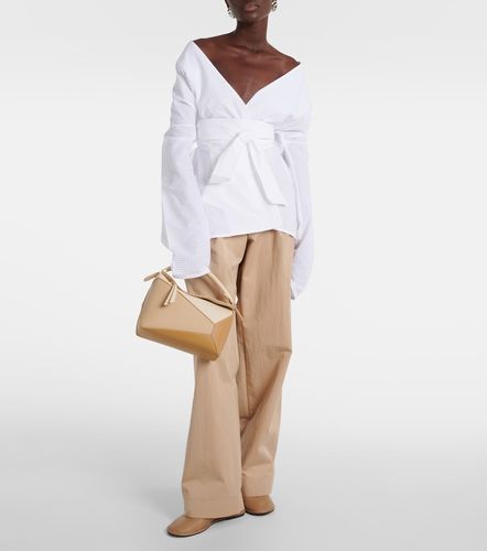 Tove Arya cotton wrap top - Tove - Modalova