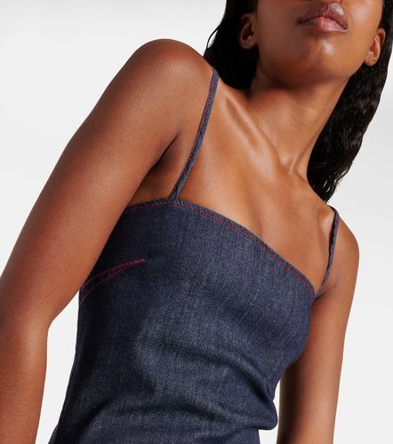 Alaïa Vestido midi de denim - Alaia - Modalova