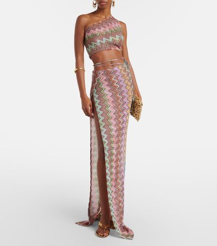 Missoni Zigzag lame wrap skirt - Missoni - Modalova
