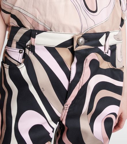 Pantalones rectos Marmo en mezcla de algodón - Pucci - Modalova