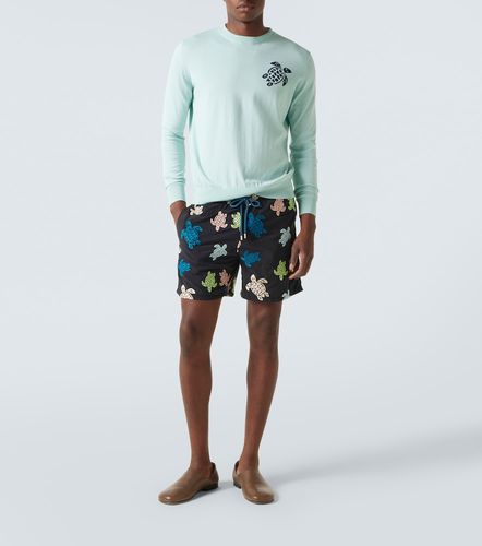 Pullover in jacquard di cotone - Vilebrequin - Modalova