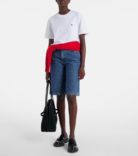 Camiseta Ami De Cœur de jersey de algodón - Ami Paris - Modalova