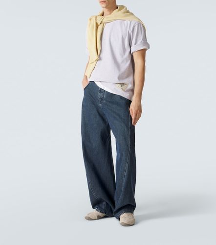 Camiseta oversized de jersey de algodón con logo - Jacquemus - Modalova
