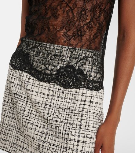 Top de encaje semitransparente - Valentino - Modalova