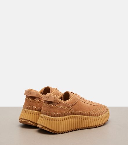 Chloe Nama suede platform sneakers - Chloe - Modalova