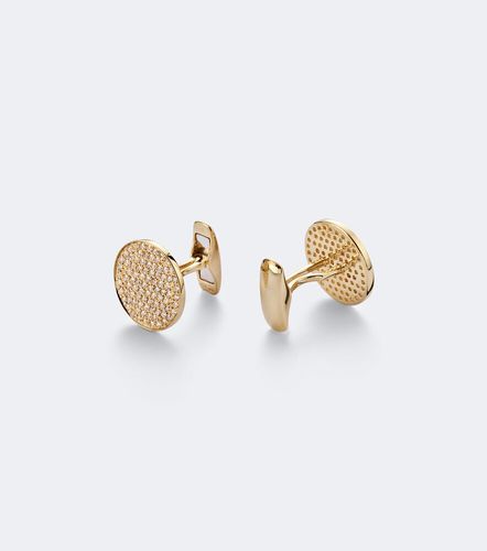 Gemelli Disc in 14kt con diamanti - Sydney Evan - Modalova