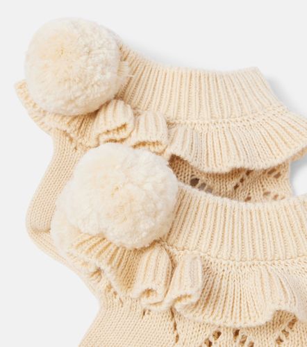 Valentino Pompom cotton socks - Valentino - Modalova
