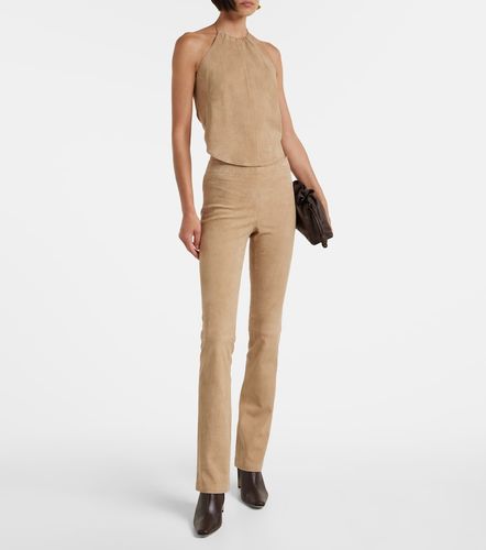 Stouls JP Long suede flared pants - Stouls - Modalova