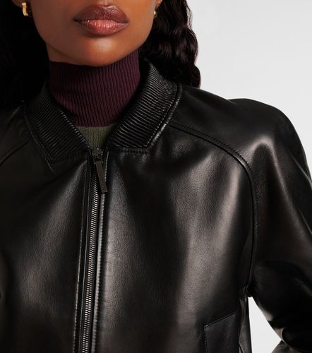 Joseph Quinn leather bomber jacket - Joseph - Modalova