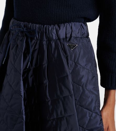 Falda midi de Re-Nylon acolchada - Prada - Modalova