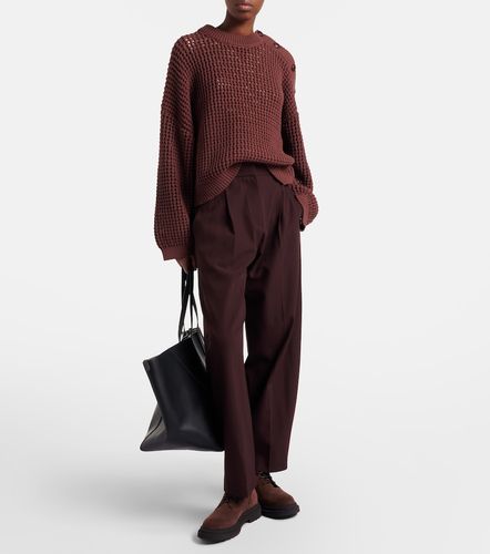 Cotton-blend sweater - Brunello Cucinelli - Modalova