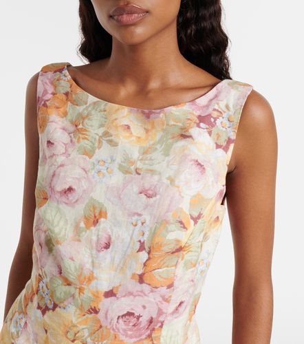 Sofia floral linen minidress - Faithfull - Modalova