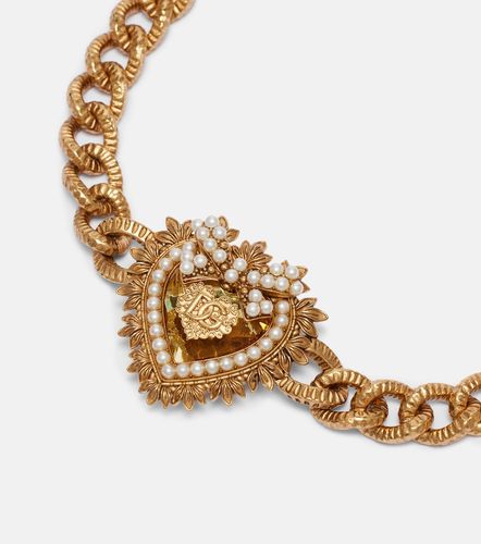 Bracciale Devotion con perle bijoux - Dolce&Gabbana - Modalova