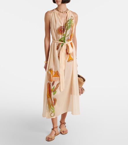 X Anna Zemánková vestido midi de algodón - Ulla Johnson - Modalova
