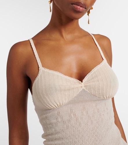 Top Cami en mezcla de algodón - Victoria Beckham - Modalova