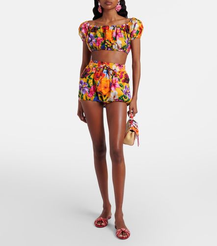 Shorts de algodón florales - Dolce&Gabbana - Modalova