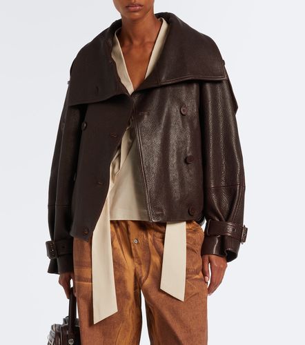 Acne Studios Cropped leather jacket - Acne Studios - Modalova