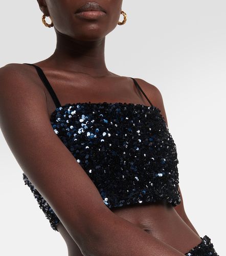 Sequined crop top - Dorothee Schumacher - Modalova