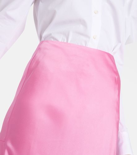Falda midi de satén - Stella McCartney - Modalova