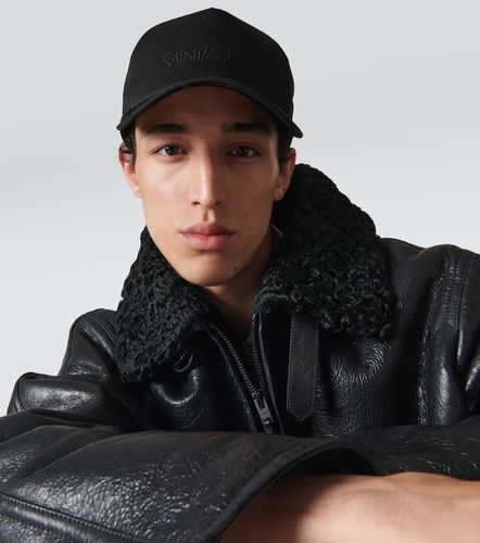 Logo gabardine baseball cap - Saint Laurent - Modalova
