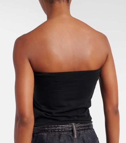 Top bustier en mezcla de algodón - Brunello Cucinelli - Modalova