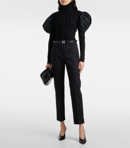 Pantalones flared Okra de algodón - Max Mara - Modalova