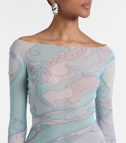 Pucci Vestido largo Orchidee de tul - Pucci - Modalova