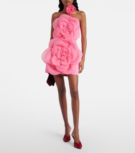 Vestido bustier Floret con aplique floral - Leo Lin - Modalova