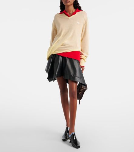 Polo oversized Double L en mezcla de cachemir - Loewe - Modalova