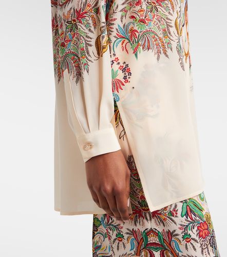 Etro Camicia in seta con stampa - Etro - Modalova