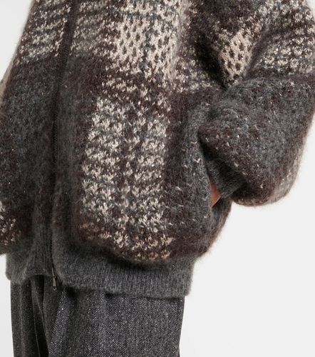 Checked sequined cardigan - Brunello Cucinelli - Modalova