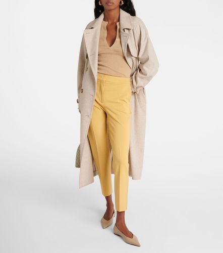 Pegno cropped jersey slim pants - Max Mara - Modalova