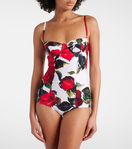 Dolce&Gabbana Costume intero a pois - Dolce&Gabbana - Modalova