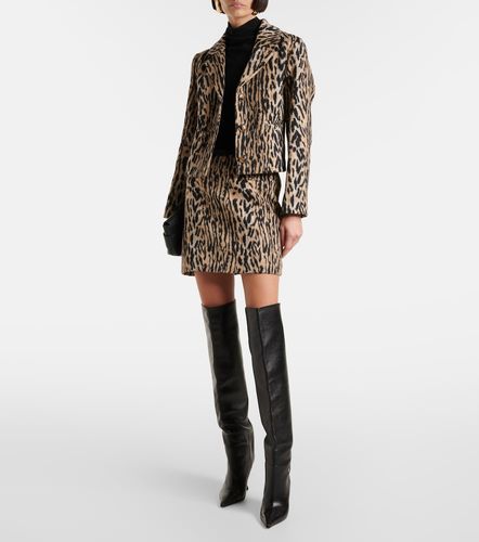 Rixo Mariah leopard-print miniskirt - Rixo - Modalova