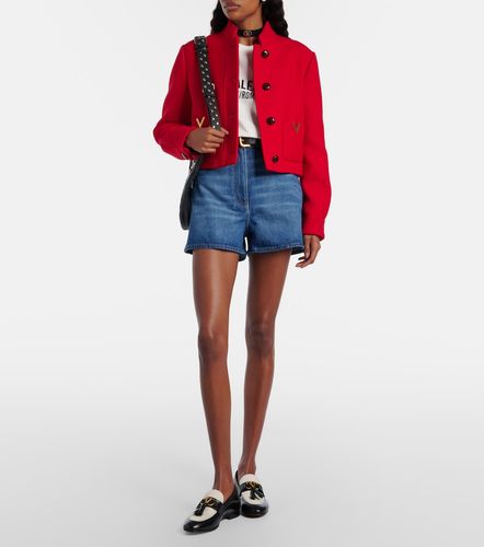 Valentino Bermudas de denim - Valentino - Modalova