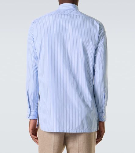 Camisa de popelín de algodón a rayas - Charvet - Modalova