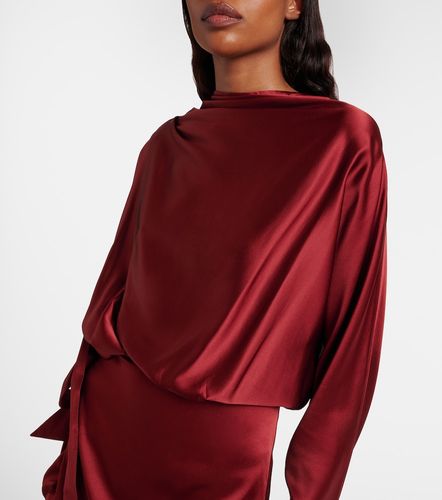 Phoebe silk-blend satin minidress - Staud - Modalova