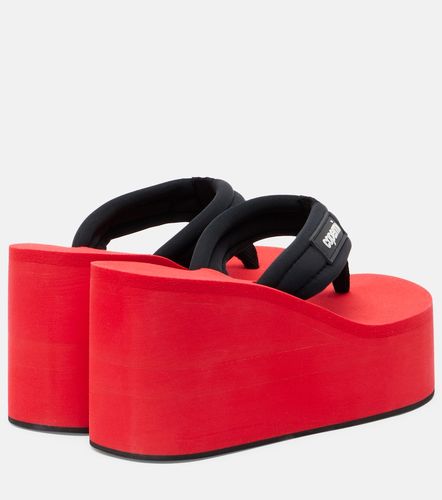 Coperni Logo platform thong sandals - Coperni - Modalova