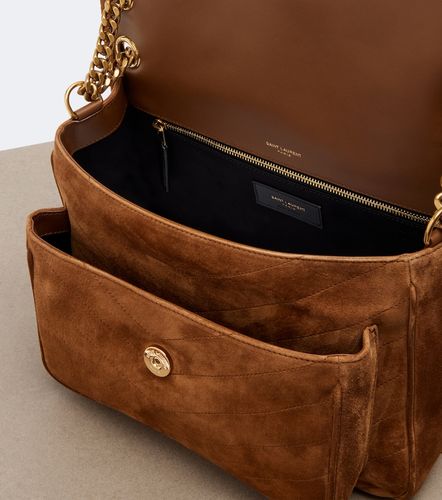 Borsa a spalla Niki Medium in suede - Saint Laurent - Modalova