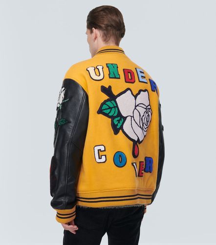 Applique wool-blend varsity jacket - Undercover - Modalova