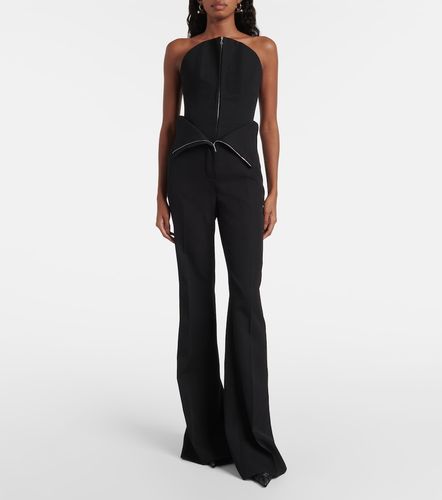 McQueen Top corsé de lana - McQueen - Modalova