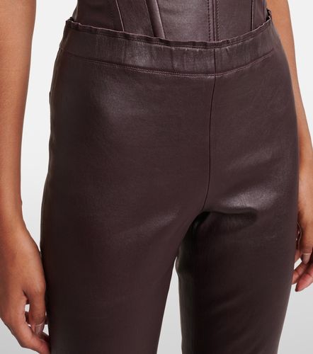 JP Long flared leather leggings - Stouls - Modalova