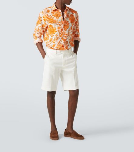 Etro Camisa Roma de lino estampada - Etro - Modalova