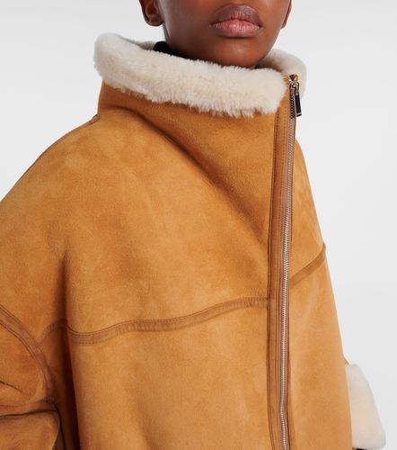 Signature shearling-lined suede jacket - Toteme - Modalova