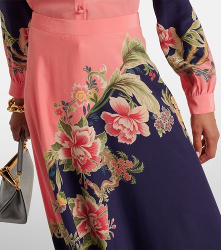 Etro Gonna lunga in seta con stampa - Etro - Modalova