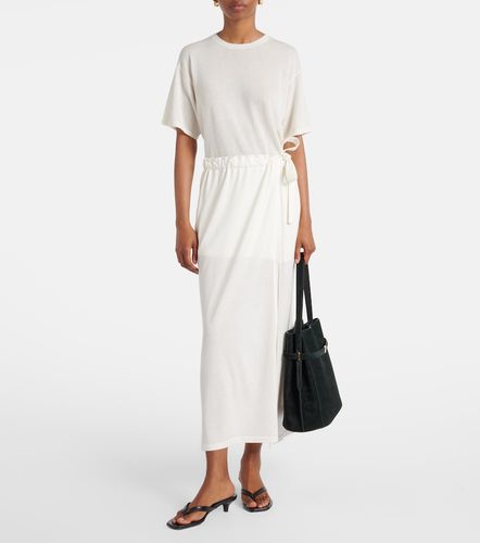 Toteme Gonna midi in cotone e seta - Toteme - Modalova