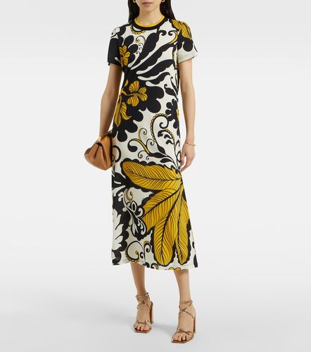 Vestido midi Meditation de algodón - La DoubleJ - Modalova